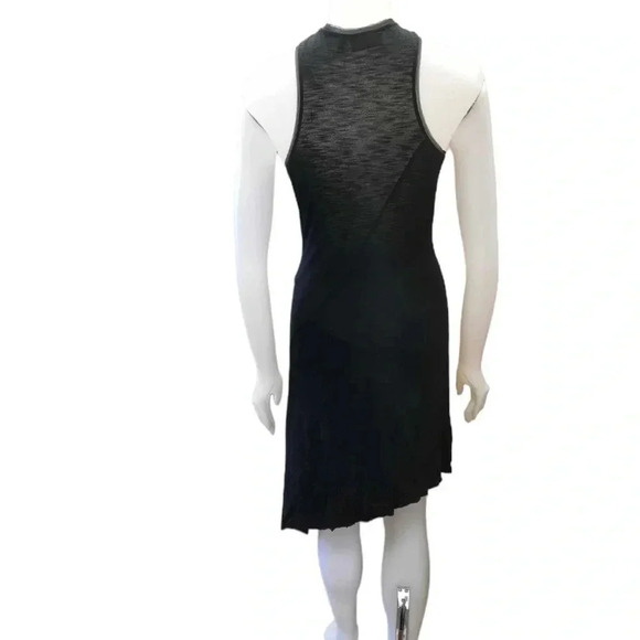 Princess Vera Wang Black Sleeveless  Asymmetrical Midi Dress Size XL - Picture 3 of 11